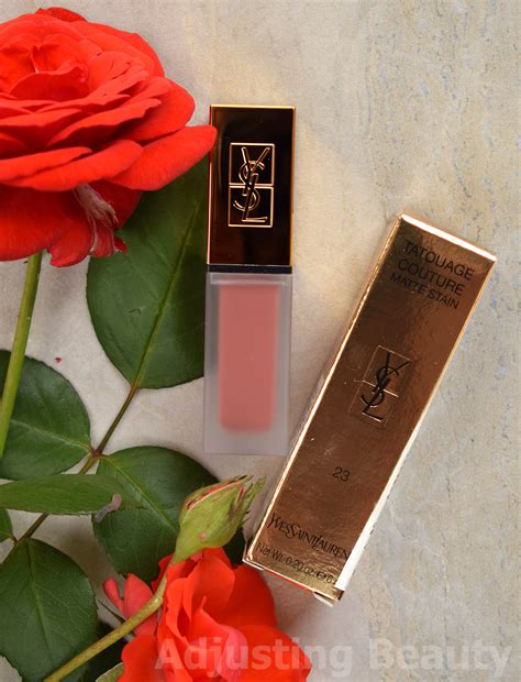 ysl tatouage 23|ysl tatouage couture matte stain.